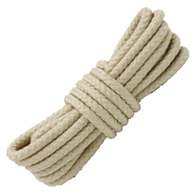 Length: 80cm | Diameter: 5mm | Cream Solid Shoelace / Bootlace Round