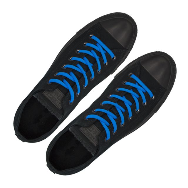 Oval Diameter Ø4mm | Light Blue | Length 100cm | Sports Shoelace