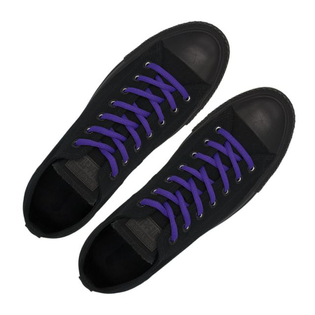 Oval Diameter Ø4mm | Purple | Length 100cm | Sports Shoelace
